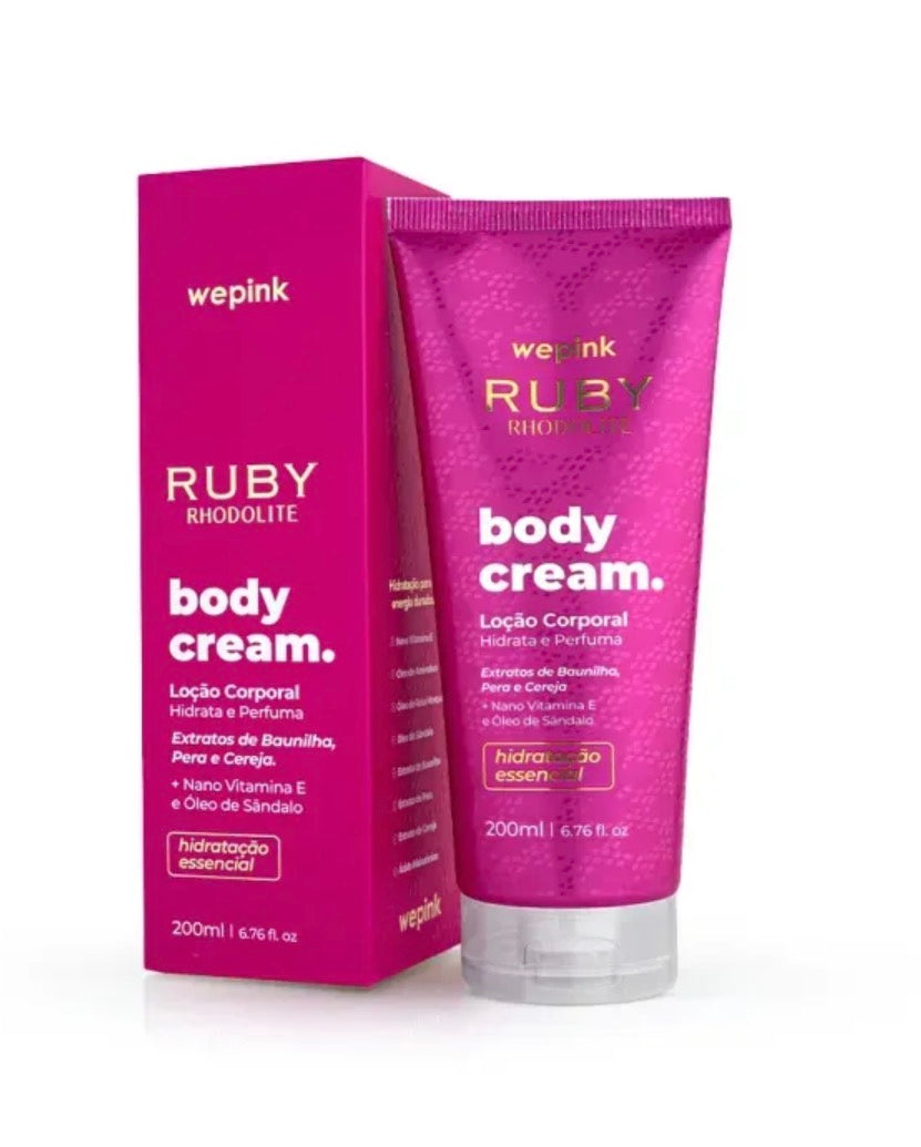 Ruby Rhodolite Body Cream
