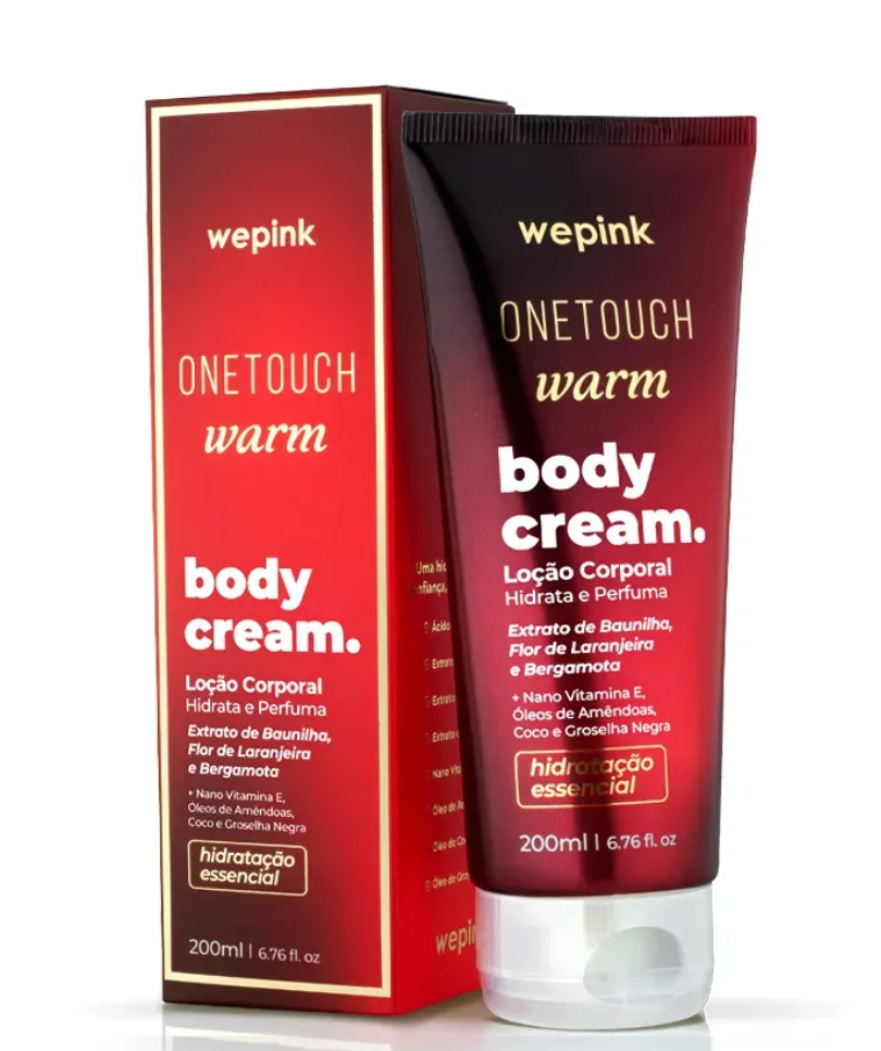 One Touch Warm Body Cream Wepink