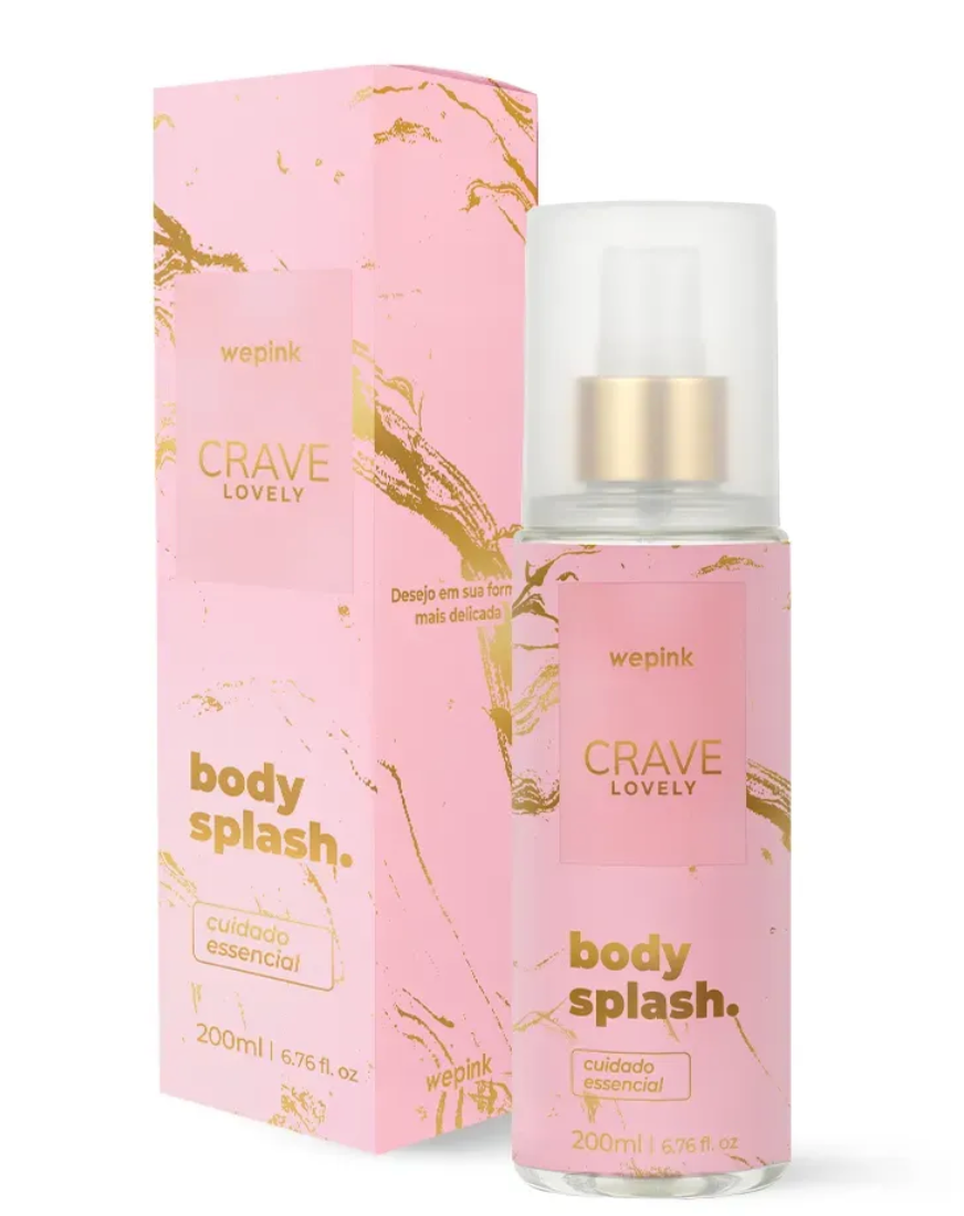Body Splash Crave Lovely 200ml - Wepink