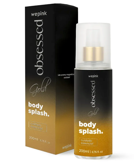 Body Splash Obsessed Gold 200ml - Wepink