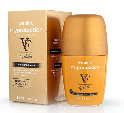 Desodorante Antitranspirante Roll-on VF Golden 50ml - Wepink