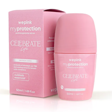 Desodorante Antitranspirante Roll-on Celebrate Life 50ml - Wepink