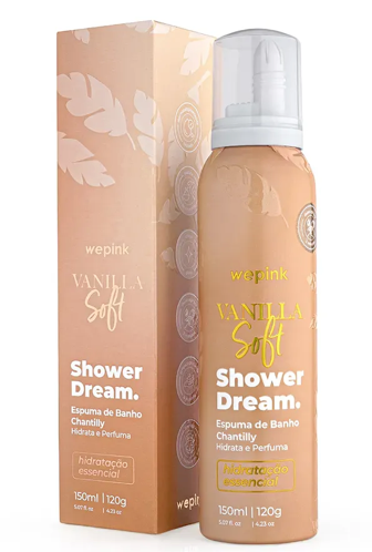 Shower Dream Espuma de Banho Vanilla Soft 150ml - Wepink