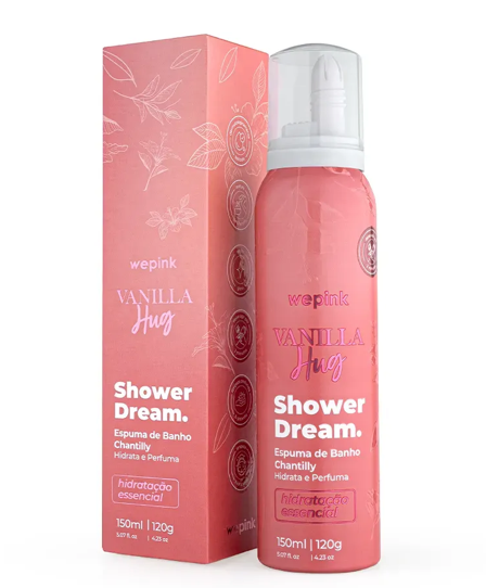 Shower Dream Espuma de Banho Vanilla Hug 150ml - Wepink