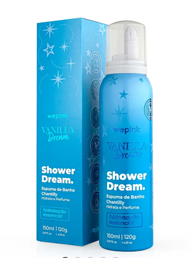 Shower Dream Espuma de Banho Vanilla Dream 150ml - Wepink