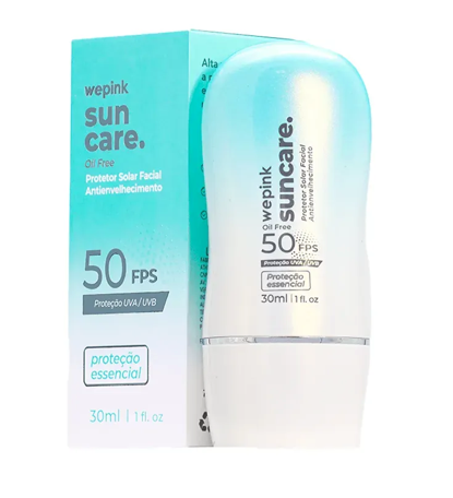 Protetor Solar FPS 50 Suncare 30ml - We­pink
