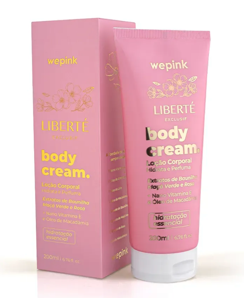 Body Cream Liberté Exclusif 200ml - Wepink