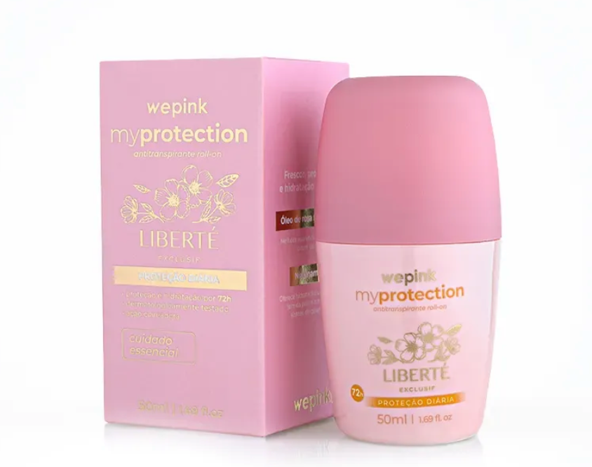 Desodorante Antitranspirante Roll-on Liberté Exclusif 50ml - Wepink
