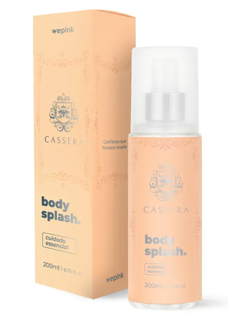 Body Splash Cassera Colônia 200ml - Wepink