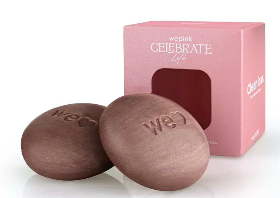 Sabonete em Barra Clean Bar Celebrate Life - Wepink