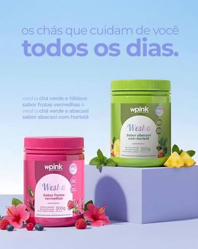 Wesha Cha Verde e Abacaxi - wp