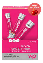 power pink de maca do amor - pré-treino – 300g - wp